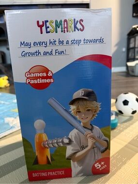 Kids Batting Practice Set - Blue